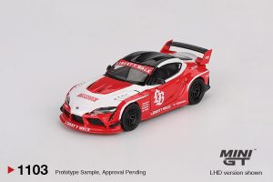 TOYOTA GR SUPRA LB-WORKS RED/WHITE 2025
