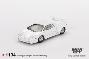 LAMBORGHINI COUNTACH 25TH ANNIVERSARY WHITE 1989