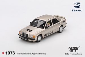 MERCEDES-BENZ 190E 2.3-16 #11 AYRTON SENNA W/ FIGURE RACE OF CHAMPIONS 1984