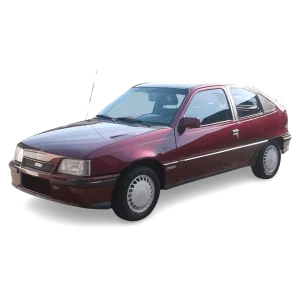 Opel Kadett GSI 1985 Almandine Red metallic