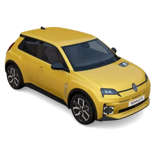 Renault 5 E-Tech Electric 2024 Yellow Pop
