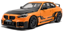 BMW M2 G87 PERFORMANCE PARTS SOLIDO WORKS ORANGE 2024